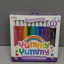 Ooly Yummy Yummy Scented Washable Markers Set of 12 - Scented Markers in 12 Classic Colors, Marker Set Great for Art Supplies, Drawing and Stationery Sets