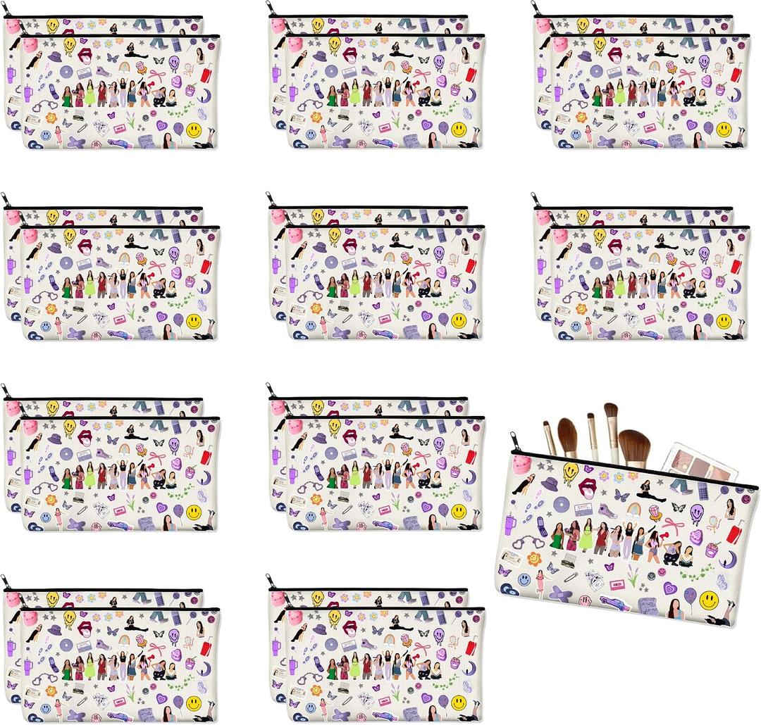 2 x 20 PCS Makeup Bag, Party Favors, Goodie Bags, Birthday Decorations, Party Supplies, Fans Makeup Bag, Decorations Gift Bag, Birthday Favors - OR