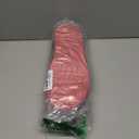 ONCAI Mens Clog Slippers with Arch Support Stripe Faux Fur Cotton-Blend High-Density Memory Foam Warm House Slippers Slip-on Indoor Outdoor Rubber Sole Size 7-16 (11, Black/Red)