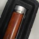 Cork Genius Wine Pen Pro, Wooden Finish, Air Pump Wine Bottle Opener, Manual Compact Wine Opener Using Air Pressure, Wine Accessory for Wine Lovers, Servers, or Waiters