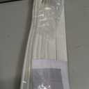 UNISHADES No Drill Cordless Roman Shades, Room Darkening, 28×48 in White