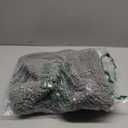 Bcoimo Long Bathroom Rug, Chenille Bath Runner with High Low Pile Design, Soft Absorbent Non Slip Bath Mat, Machine Washable Quick Dry Rug for Shower, Tub, Sink and Vanity (2' x 4' (Rectangular), Grey)