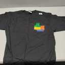 Building Blocks Pocket Master Builder Gamer Men Women Kids T-Shirt (Small, Black)
