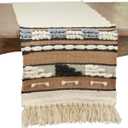 Textured Boho Table Runner