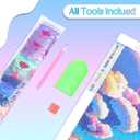 American Cocker Spaniel Diamond Art Painting Kits, Green Forest Dog DIY Round Full Drill Diamond Dots Paintings for Beginners Adults, 5D Paint Diamonds Pictures Gem Art Painting Kits 12x16 inch