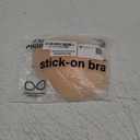 Sticky Bra Push Up 2 Pairs, Adhesive Bras Invisible Strapless Backless Bras for Women (Cream+ cream)