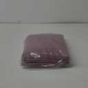 Amazon Basics Lightweight Super Soft Easy Care Wrinkle-Free Microfiber 4-Piece Bed Sheet Set with 14-Inch Deep Pockets, Full, Frosted Lavender, Solid