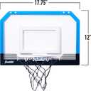 Franklin Sports Mini Basketball Hoops-Indoor Over The Door Mini Hoop+Basketball Sets-Perfect Accessory for Bedroom+Office