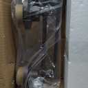 Emliviar 4-Light Vintage Vanity Light - Farmhouse Bathroom Wall Light Fixtures, Oil Rubbed Bronze Finish with Clear Glass, YCE238B-4W ORB