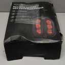 Nekteck Foot Massager with Heat, Shiatsu Heated Electric Kneading Foot Massager Machine for Neuropathy, Plantar Fasciitis, Feet Massage for Pain Relief, Circulation, Ideal Gifts for Man Woman Her Him (Black)