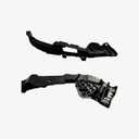 Headlight Bracket&Front Bumper Bracket Mount Support Retainer Kit Fit for Honda Accord 2018 2019 2020,Left Right Side Set of 4 Replace Replace for 71190TVAA00 71140TVAA00 HO1043132 HO1042132