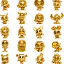 Disney Doorables Gold Peek Collector 3 Pack - Bundle with 3 Disney Doorables Mini Peek Gold Figures for Kids and Adults Plus Stickers, More | Disney Mini Figures