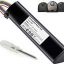 (New Upgraded) 7200mAh 14.4V Replacement for Neato Battery for Neato D3 D4 D5 D6 D7 Robotic Vacuum Cleaners,Part Number: 945-0225, Black