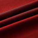 RONGTAI One Piece Jumpsuit for Women Long Sleeve Cutout Neck High Waist Dressy Casual Stright Leg Romper (Red, M)