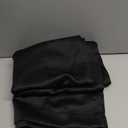 MIULEE Black Blackout Curtains for Bedroom Living Room 63 Inches Long 2 Panels, Thermal Insulated Room Darkening Drapes Solid Grommet Top Noise Reduction Light Blocking Halloween Window Treatments