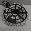 JMEXSUSS 500 LED Warm White Christmas Lights Indoor Outdoor, 163ft Clear Wire Plug-in String Lights Bedroom, 8 Modes Remote Control Christmas Tree Light for Bedroom Tree Classroom