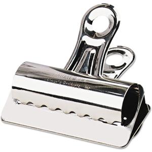 X-ACTO #4 Bulldog Clips, 3 Inches, Metal, Box of 12 - Organization, Desk Supplies