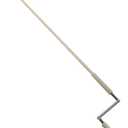 Universal replacment Part,Metal Installation Crank Wand for Sun Shades or Roller Blinds Lihopefe (Beige), 8.66"W x 48.03"H