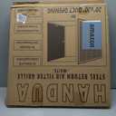 Fits 20x20 Duct Opening | Steel Return Air Filter Grille by Handua [Removable Door] for 1-inch Filters | Vent Cover Grill | White | HVAC Cold Air Intake Grille | Out Dim: 22 5/8"W X 22 5/8"H