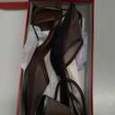 QIY Closed Toe Heels for Women Ankle Strap Pointed Toe Slingback Chunky Low Heels Womens Pumps Wedding Dress Shoes, Women's Size 11