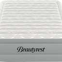 Beautyrest Luxaire, Queen Size Luxury Air Mattress, 20 Inch Height with Cool Vent Top, Smart Auto Shut-Off Pump, Puncture Resistant Ever Firm Fabric with Edge Support