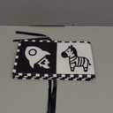 URMYWO Black and White Tummy Time High Contrast Newborn Toys 0-3 Months, Soft Baby Book, Visual Stimulation Montessori Sensory Infant Toys 0-6-12 Months, Shower Gift for Boys Girls