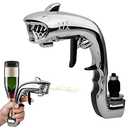 GPUOS Champagne or Beer Shooter,Shooter Bottle Beer Spray,Bubbly Blaster for Party Birthday/Wedding/Christmas/Hallowmas,Adjustable Bubbly Bottle Stopper.