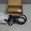 Lamicall Gooseneck Phone Holder for Bed - [Upgraded Stable Clip] for Desk, Headboard, Bed, Bedside, Table, Flexible Gooseneck Long Arm Stand, Overhead Cell Phone Clamp Mount, for All 4-7 Devices (black)