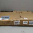 WALI Floor TV Stand with Power Outlet, Tall TV Stand Mount for 32-75 inch TV up to 110 lbs, Swivel and Height Adjustable TV Stands with Wood Base for Bedroom, Living Room(TVDVD-7P), Black (Basic)