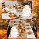 2 x Little Pumpkin Drinks Please Help Yourself Sign for Baby Shower, 6x8 Inch Arch Wooden Sign with Stand, Fall Autumn Baby Shower Table Sign, Gender Neutral Party Decoration - UYL03