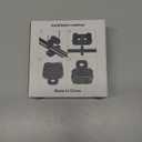 Universal Bicycle Handlebar Mounted Bracket for Marshall WILLEN 2 /WILLEN/Bose SoundLink Micro 2 / Micro Speaker, Portable Bluetooth Speaker Mount Holder for Bike/Golf Cart/Boat Railing