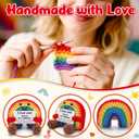 Mothers Day Birthday Gifts for Gay Lesbian LGBTQ+ Pride Month Graduation Gifts for Partner I Love You Gift for Wedding Anniversary Long Distance Gay Boyfriend Lesbian Girlfriend Handmade Rainbow Gift