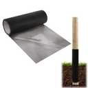 Self-Adhesive Fence Post Wrap, Waterproof Duty Tape for Wood Rot Protection, Trimmable Guard Shield,13.1ft11.8Inch(1 Roll)