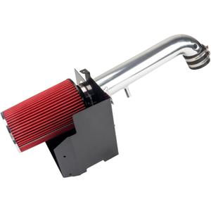 Cold Air Intake Kit with Filter Heat Shield for Wrangler2012-2017, WranglerJK2018-2018 (Red)