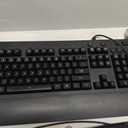 Logitech G213 Prodigy Gaming Keyboard - Wired RGB Backlit Keyboard with Mech-Dome Keys, Palm Rest, Adjustable Feet, Media Controls, USB, Compatible with Windows Black