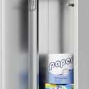 Neodrain Recessed Toilet Paper Holder, in Wall Toilet Paper Holder, 304 Stainless Steel Tissue Paper Holder with Dispense and Storage for Bathroom, Burshed (Brushed)