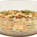 Cambro (RSB18CW135) 20 qt Round Ribbed Bowl - Camwear, Clear