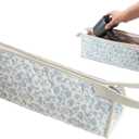 Curling Iron Travel Bag, Hair Tool Travel Bag Waterproof Hair Tool Portable Curling Iron Case with Handle for Flat Irons, Hairs Straighteners 13.4x4.3x7.5