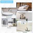 Sink Spray Rubber Hose, Sink Hose Attachment for Faucet Portable Sink Hose Faucet Sprayer, Shampoo Sprayer for Dog, Pets, Bathing Baby, Washing Hair, Rinsing Vegetables (For sink)
