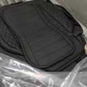 YIERTAI Seat Covers Compatible with Ford F-150 for 2009-2025 2026 F150 2017-2025 2026 F250 F350 F450 XLT Supercab Crew Cab Supercrew Waterproof Leather Trucks Seat Covers(5 PCS Full Set/Black)