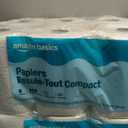 Amazon Basics Compact Paper Towel 200 sheets 6 ct