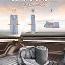 Inflatable Truck Bed Mattress for Tacoma Truck Air Mattress 5ft-5.5ft for Mid-Size Pickup with Detachable Tailgate Extension, Honda Ridgeline Jeep Gladiator JT,Space-Optimized Design, Built in Pump