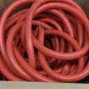Garden Hose 100 ft x 5/8 Hot/Cold Water Hose,-50F to 190F,Burst 600Psi Flexible & Lightweight Upgraded Rubber Hoses,3/4 Solid Fittings for All-weather Outdoor Lawn & Garden