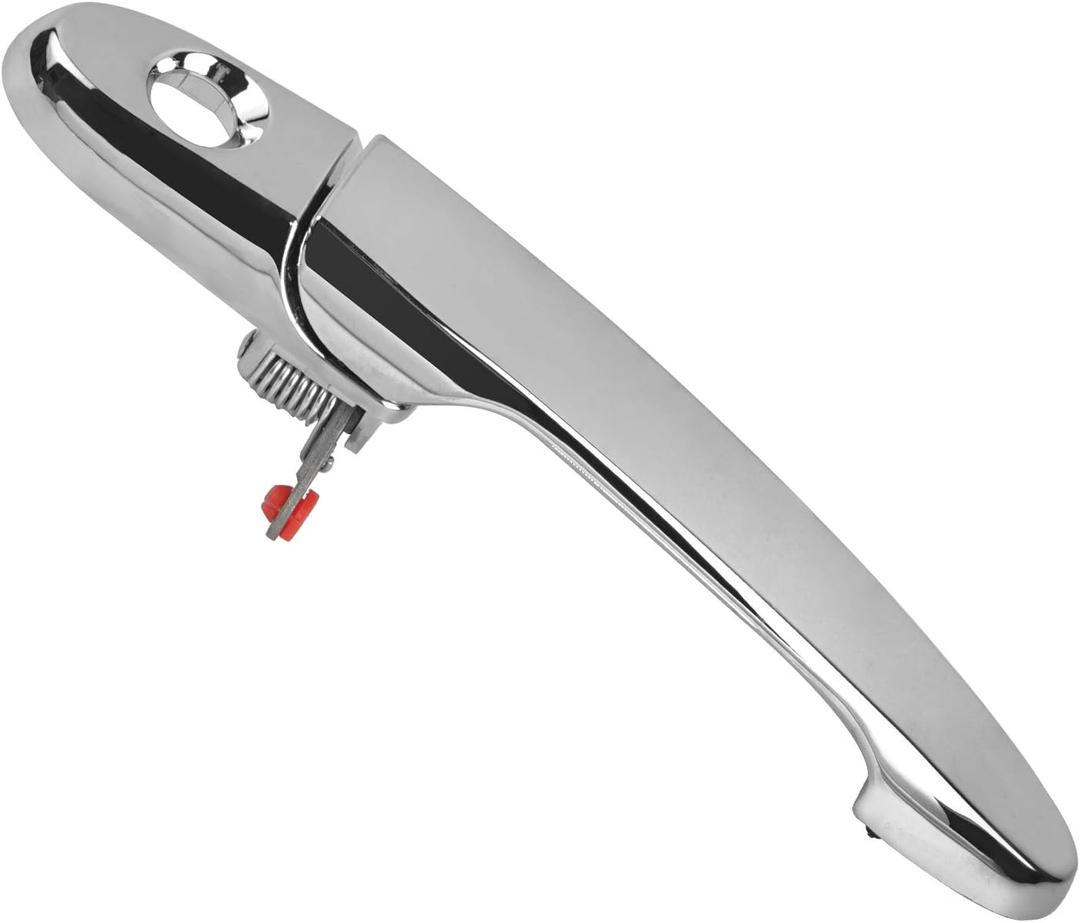 Exterior Front Left Door Handle Driver Side Fit for 2005 2006 2007 2008 2009 2010 2011 2012 Chevy Impala Cobalt Buick Lucerne Lacrosse Allure Pontiac G5 Solstice Saturn Sky