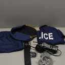 Viyorshop Police Costume for Boys Cop Costume Dress Up Set for Halloween Cosplay Party Costume (8-10 years)