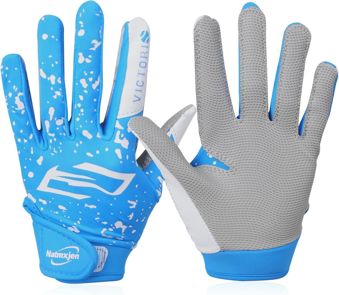 Youth Baseball Batting Gloves, Super Grip Kids Teeball & Softball Gloves for Boys & Girls