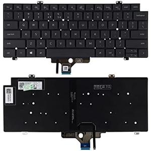 SUNMALL Replacement Keyboard Compatible with Dell Latitude 5420 5421 5430 7420 7520 2021 Series Laptop with Backlit US Layout