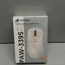 ATTACK SHARK X3 Lightweight Wireless Gaming Mouse with Tri-Mode 2.4G/USB-C Wired/Bluetooth,26K DPI, PAW3395 Optical Sensor,Kailh GM8.0 Switch,5 programmable Buttons for PC/Win/Mac(White)