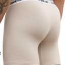 Organic Basics Men's Easy 6" Cotton Boxer Brief Underwear (Pink, XL)