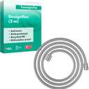 hansgrohe 28230000 DesignFlex Textile Chrome Handshower Hose, 80-inch